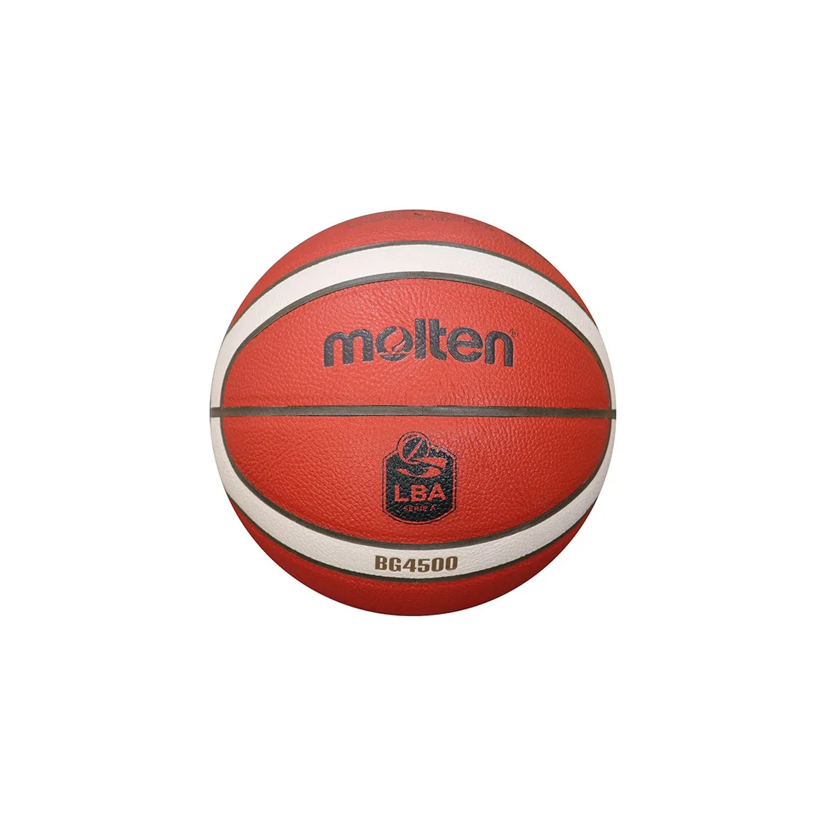 Pallone basket Molten BG4500 con logo Lega Basket Serie A