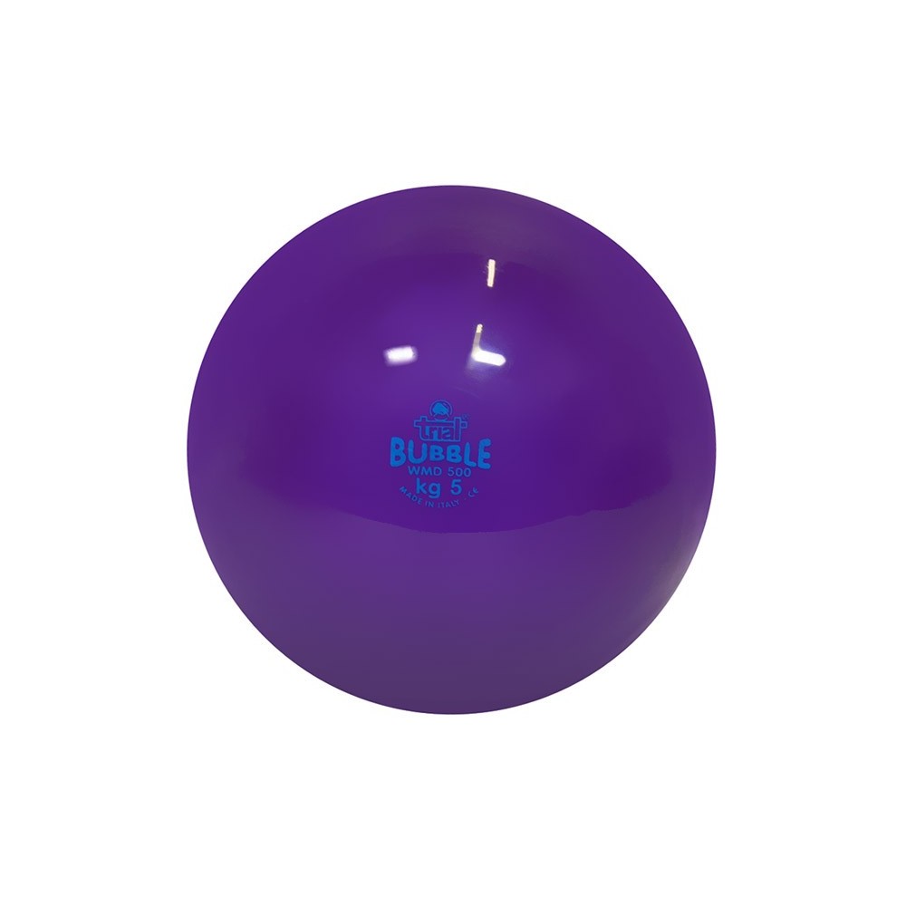 Palla medica Bubble da 5 kg adatta come wallball e slamball
