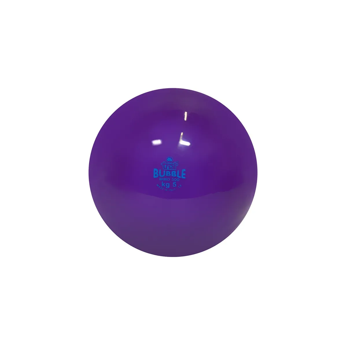 Palla medica morbida Bubble da kg 5, colore viola