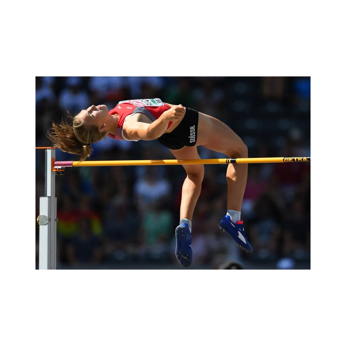 Asticella per salto in alto certificata IAAF modello Getra da competizione - Campionati Europei di Atletica 2018