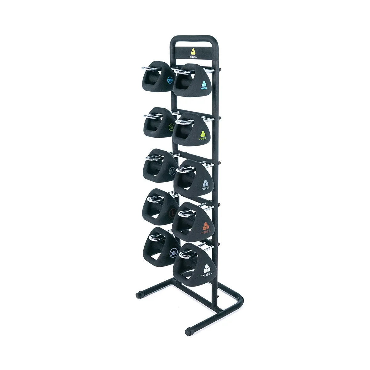 Set completo di 10 YBell con Rack