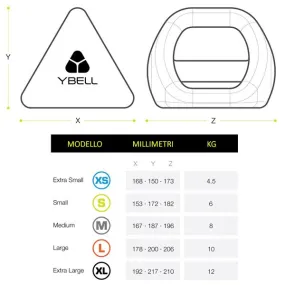 YBell Medium 8 kg | Functional Training | Fitness | Riabilitazione