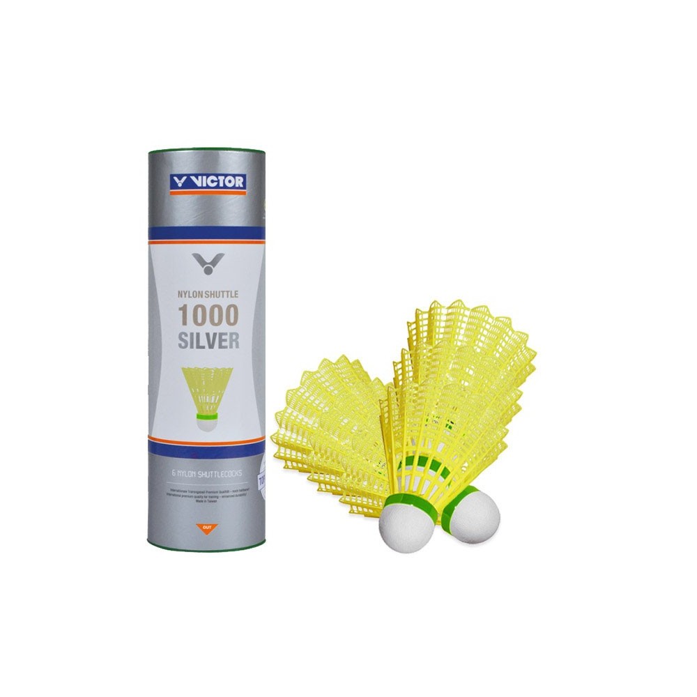 Volani badminton Victor 1000 gialli lenti