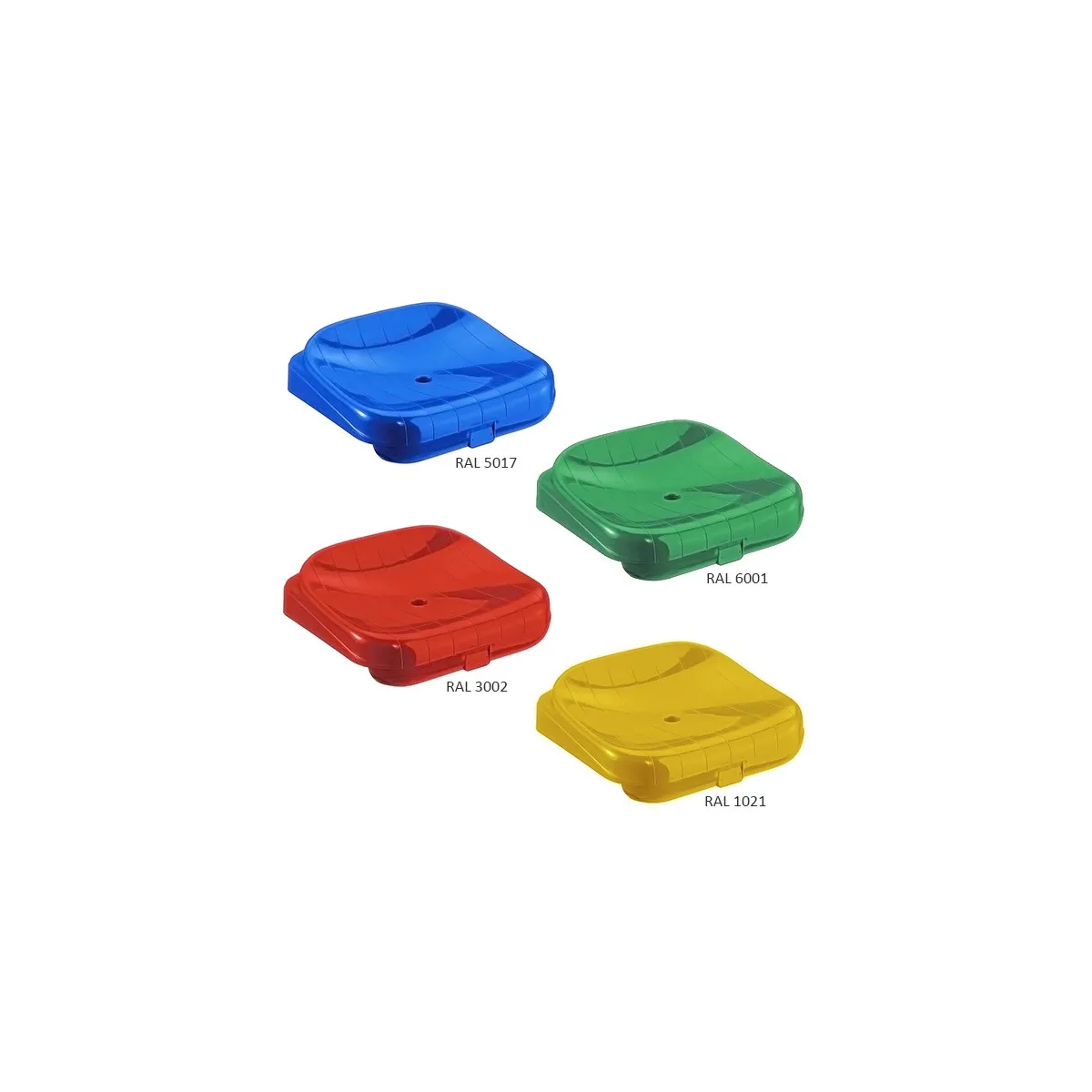 Sedile per tribuna senza schienale | colori standard