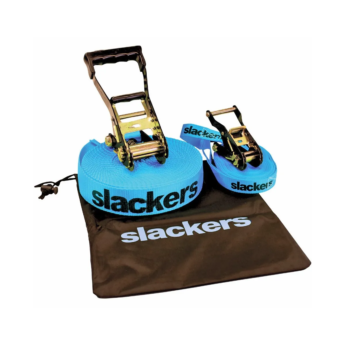 Slackers Slackline Classic da 15 m con cinghia di sostegno
