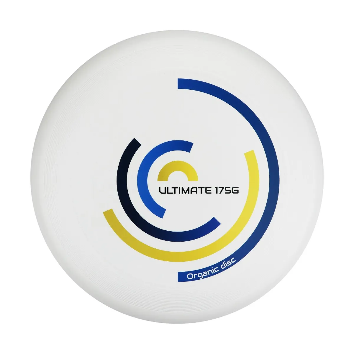 Frisbee per Ultimate da competizione modello Rotator - blu, giallo e nero