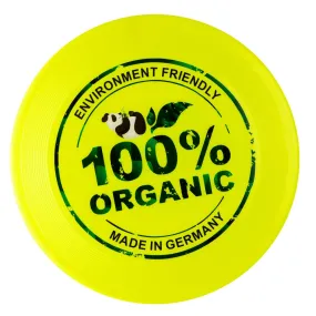 Frisbee ecologico da 23 cm colore giallo