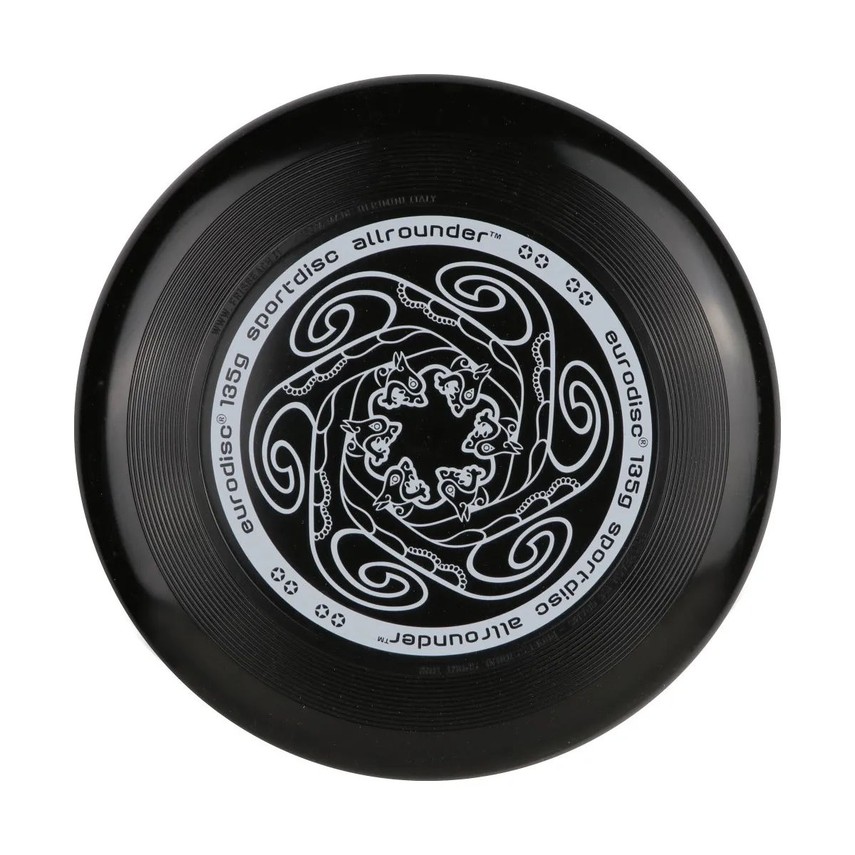 Frisbee Junior Ultimate e all-round da 135 gr nero