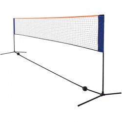 Impianto trasportabile 500 cm per badminton, pickleball o minitennis