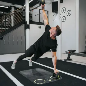 Esercizi con Ybell su tappeto dedicato