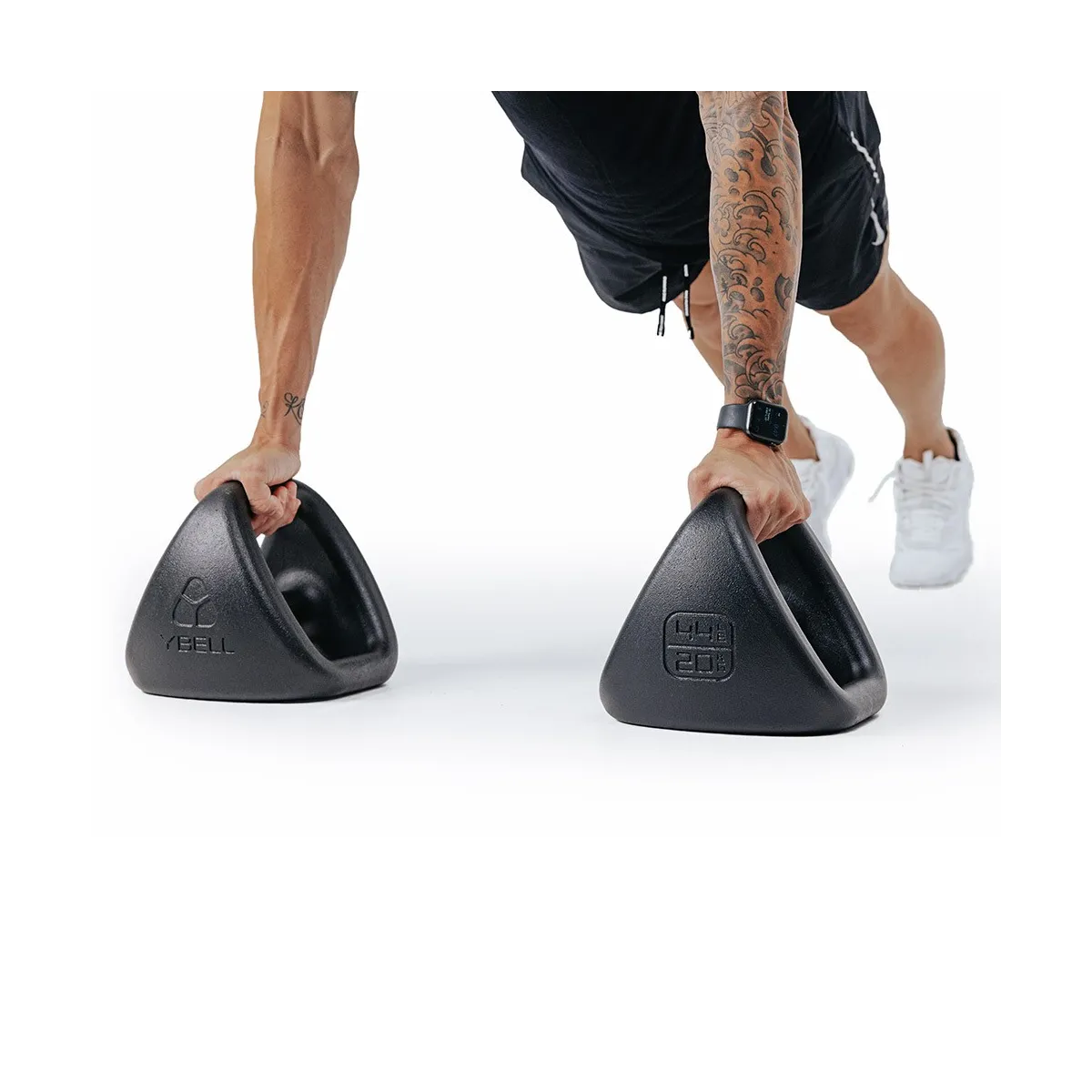 esercizio con YBell Pro da 20 kg