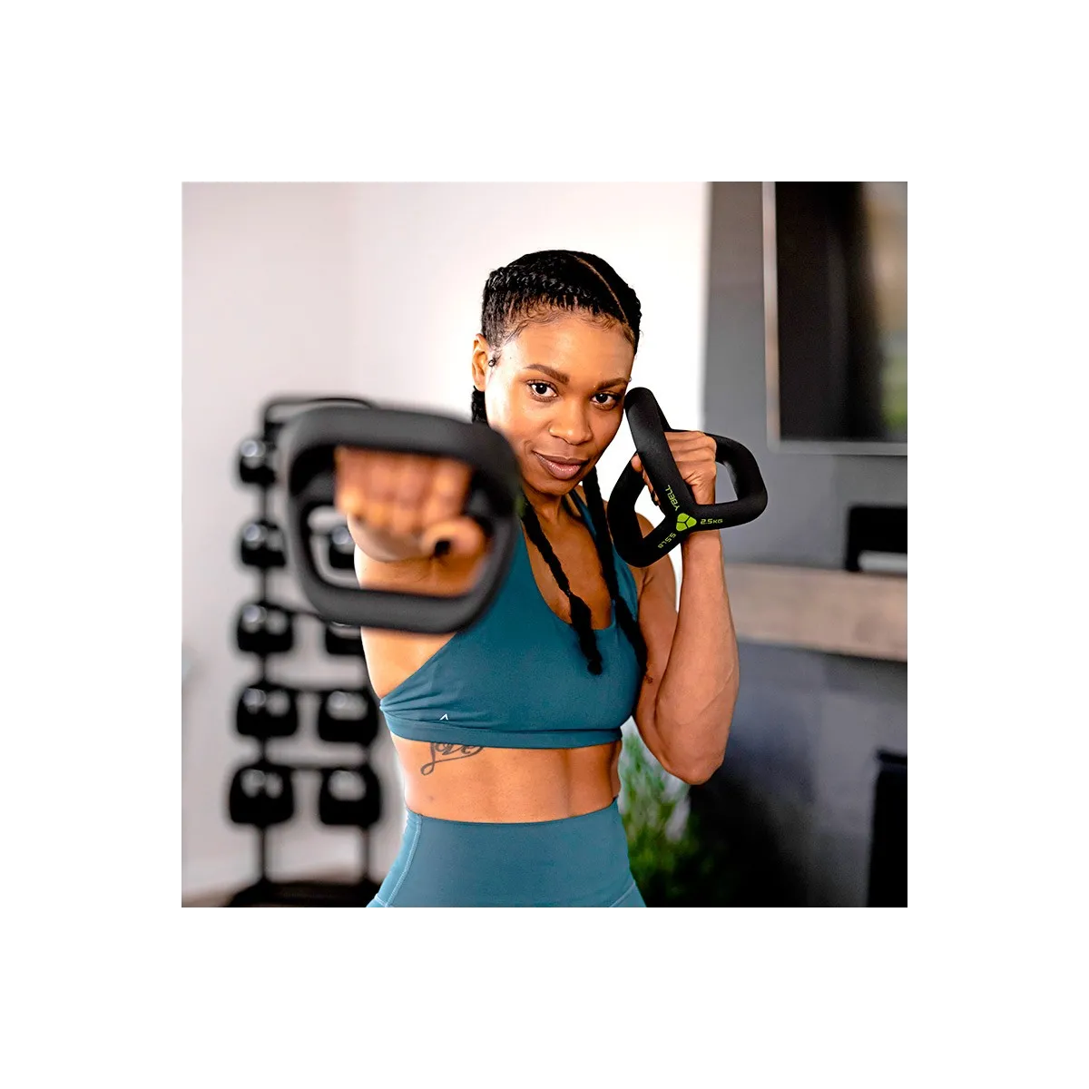 Coppia di YBell Arc da 2,5 kg boxing