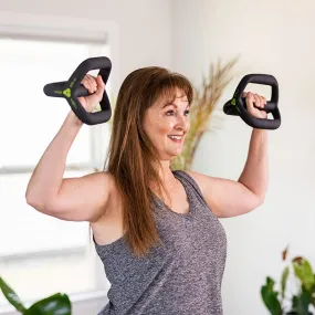 Coppia di YBell Arc da 2,5 kg manubri