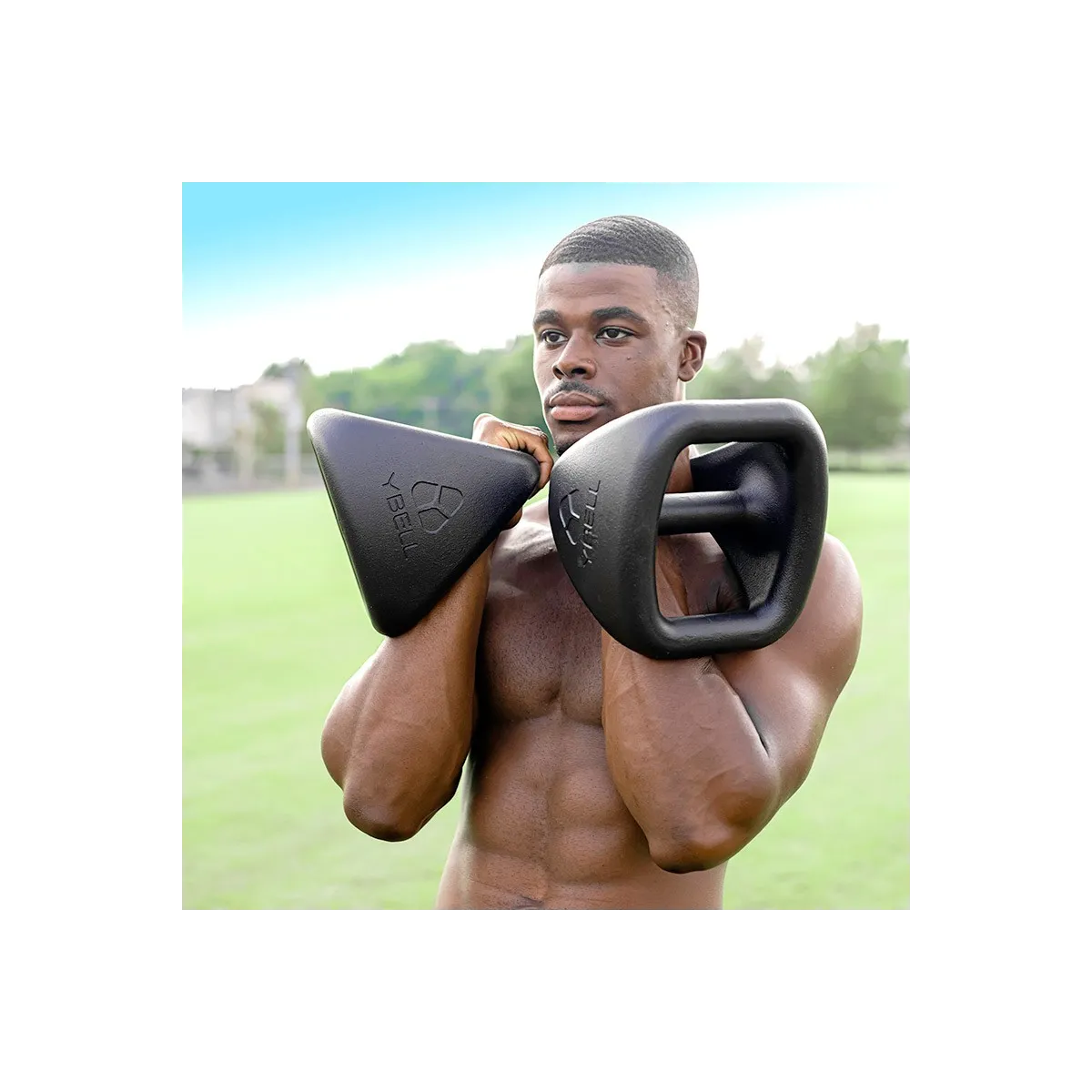 YBell Pro da 16 kg impugnatura kettlebell