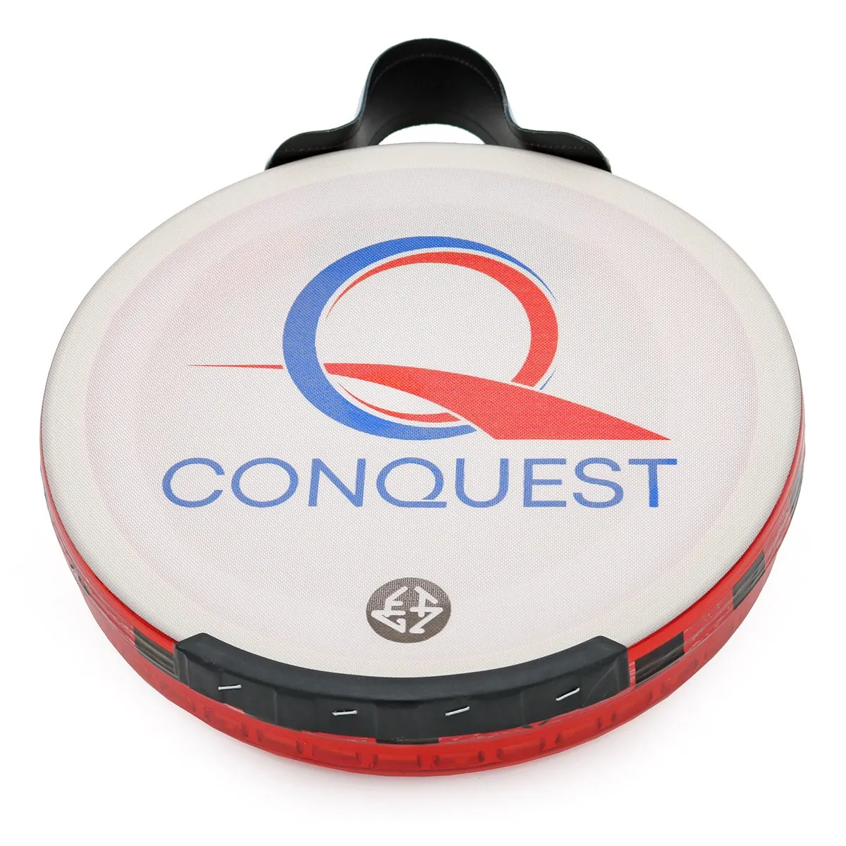 Tamburello Sonoro in policarbonato con maniglia regolabile, 28 cm