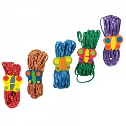 Set di 5 elastici colorati per il tradizionale Gioco dell'Elastico