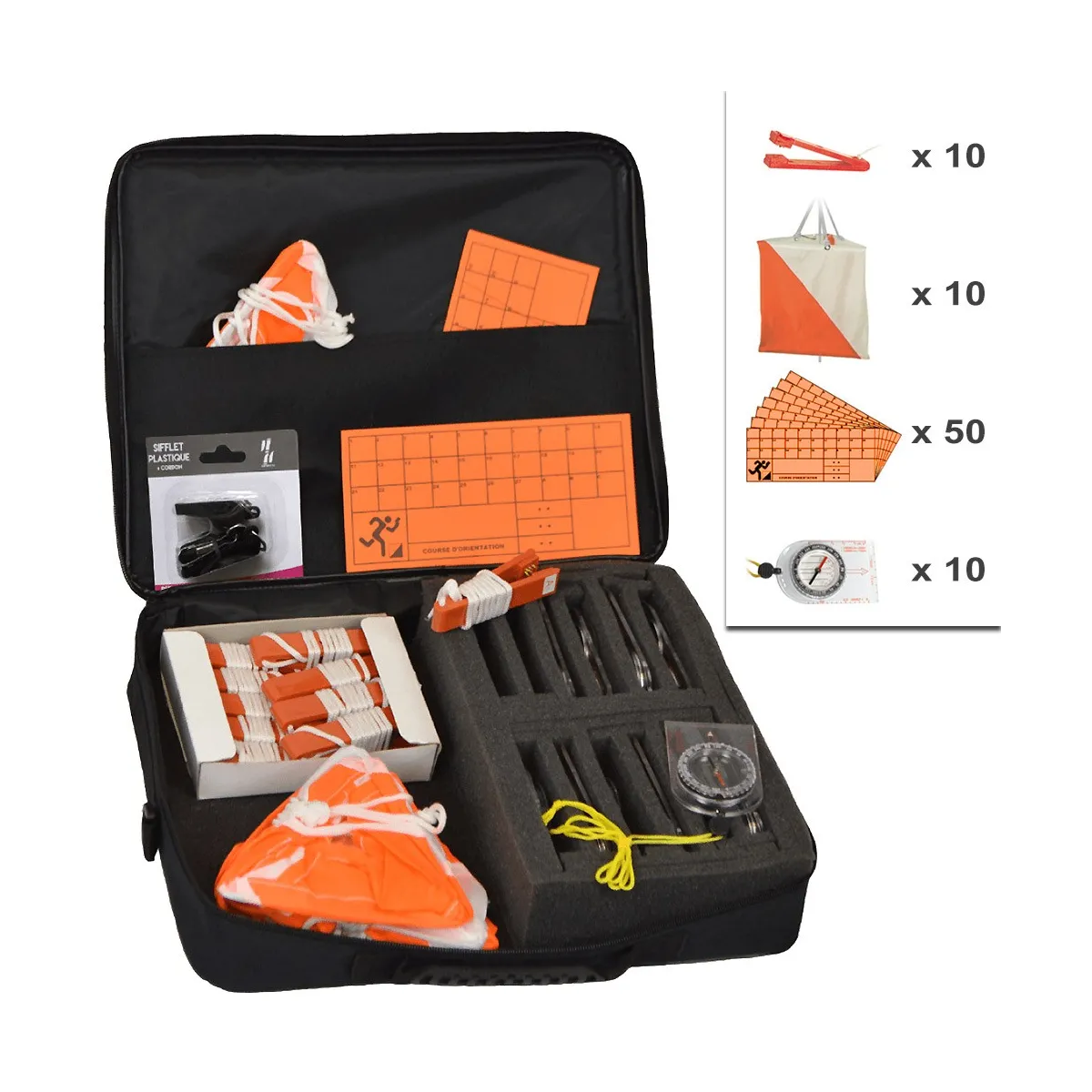 Set completo per orienteering