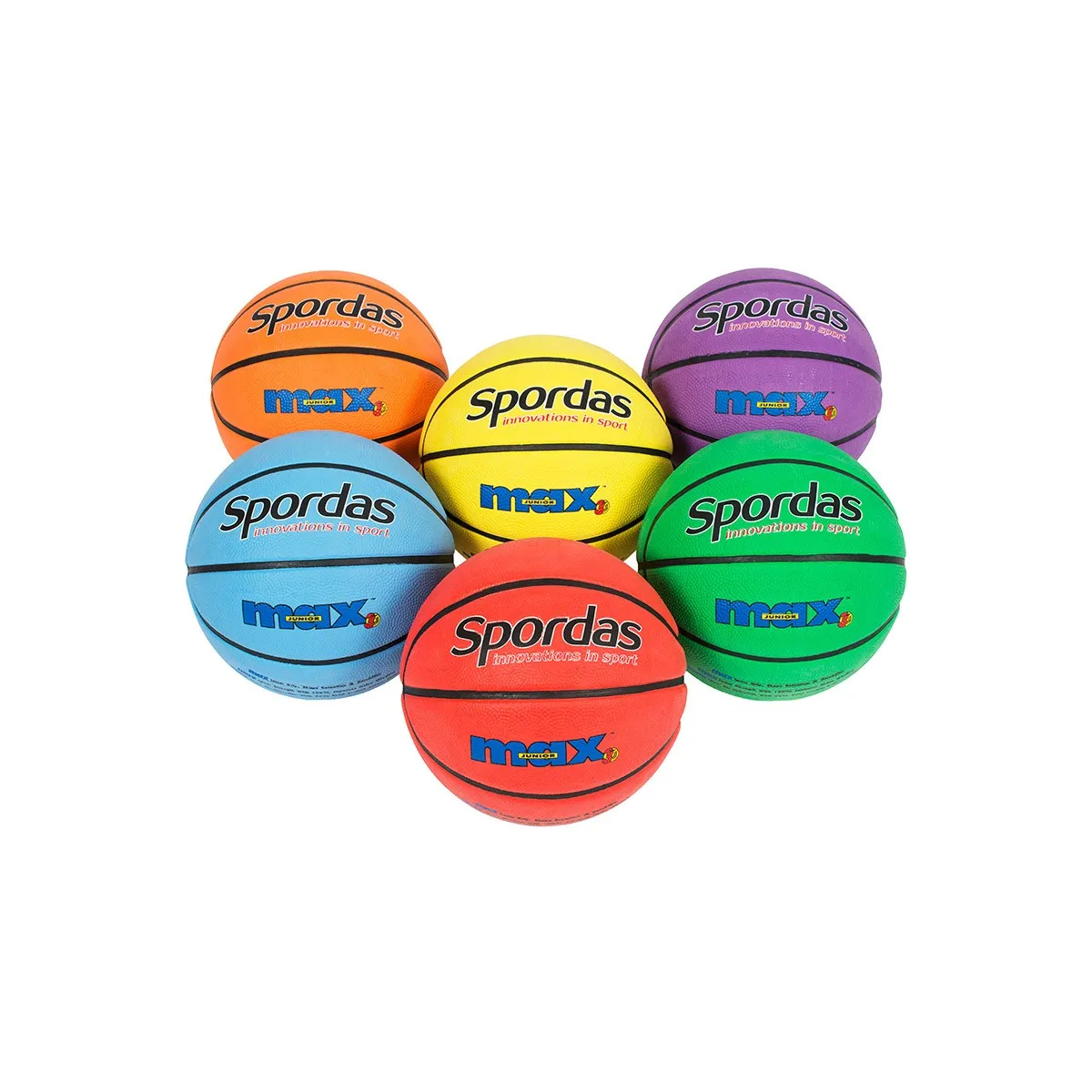 Pallone basket outdoor-indoor misura 7 - colori misti