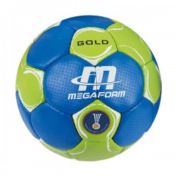 Pallone pallamano Megaform, Gold, misura 2 o 3