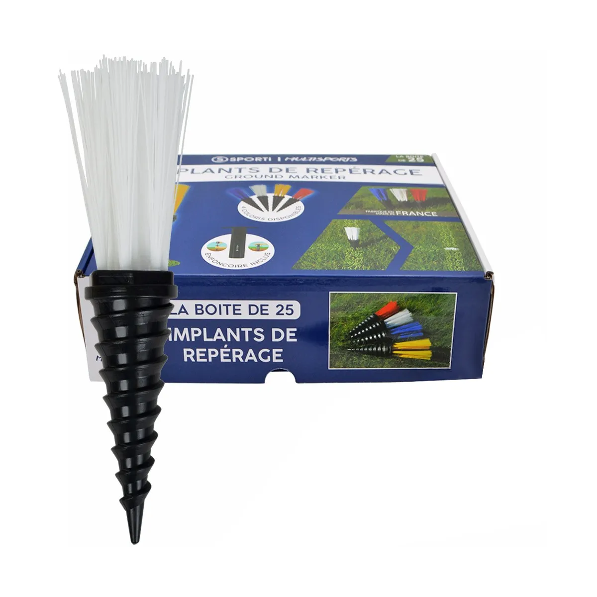 Set di 25 marcatori per campi tipo Plifix