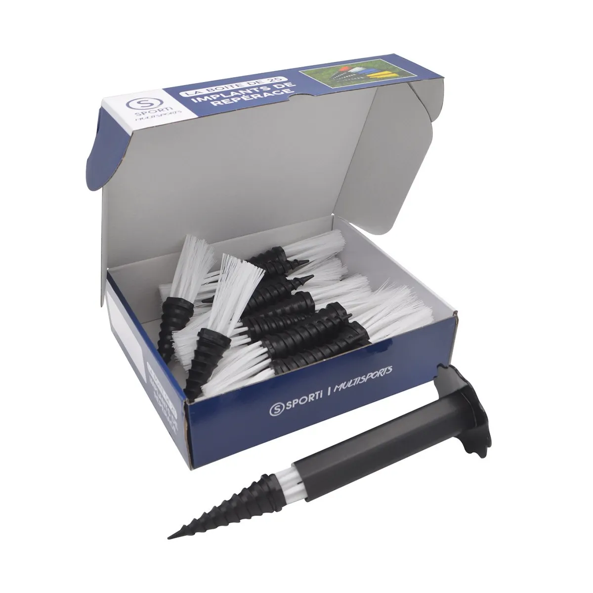 Set di 25 marcatori per campi tipo Plifix con applicatore