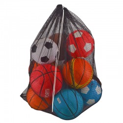 Rete per palloni e palline a maglia piccola