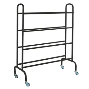 Carrello porta palloni a 4 ripiani per 16-20 palloni