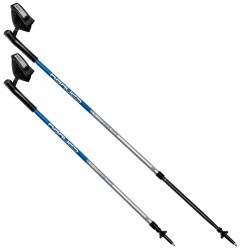 Coppia bastoncini Nordic Walking Meadow II con sistema anti-shock