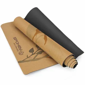 Stuoia in sughero Savasana per Yoga e Pilates, arrotolabile e antiscivolo