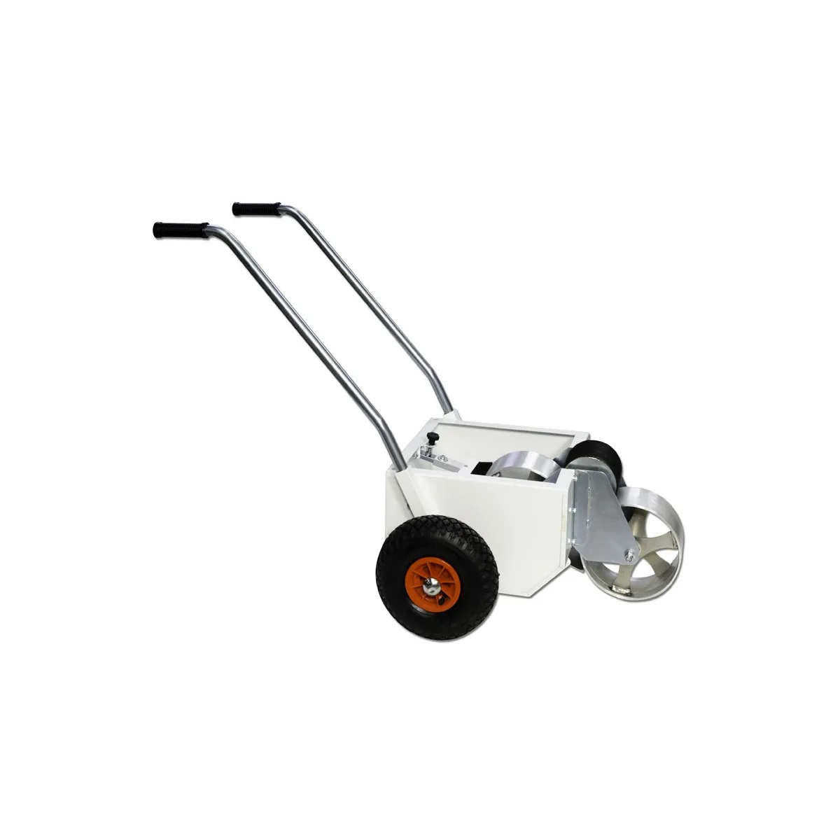 Carrello traccialinee a vernice ecologica con sistema di erogazione a rulli | Conquest