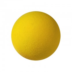 Palla in spugna diametro 7 cm gialla