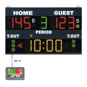 Tabellone elettronico multisport completo modello MXL