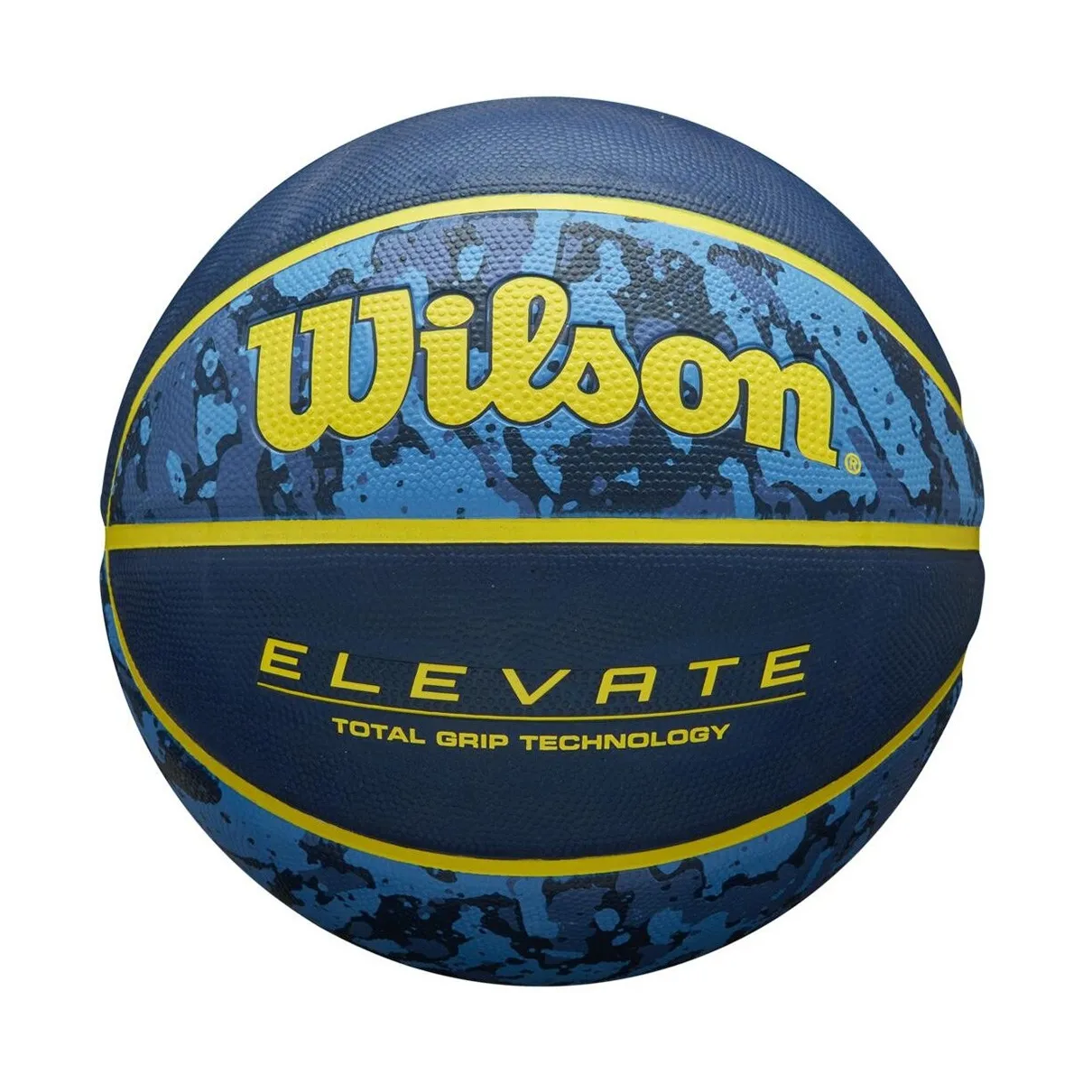 Pallone basket Wilson Elevate misura 7 in gomma ad alto grip