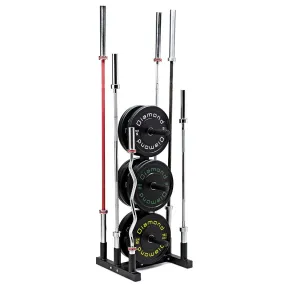 Rack con 6 bicchieri porta bilanciere