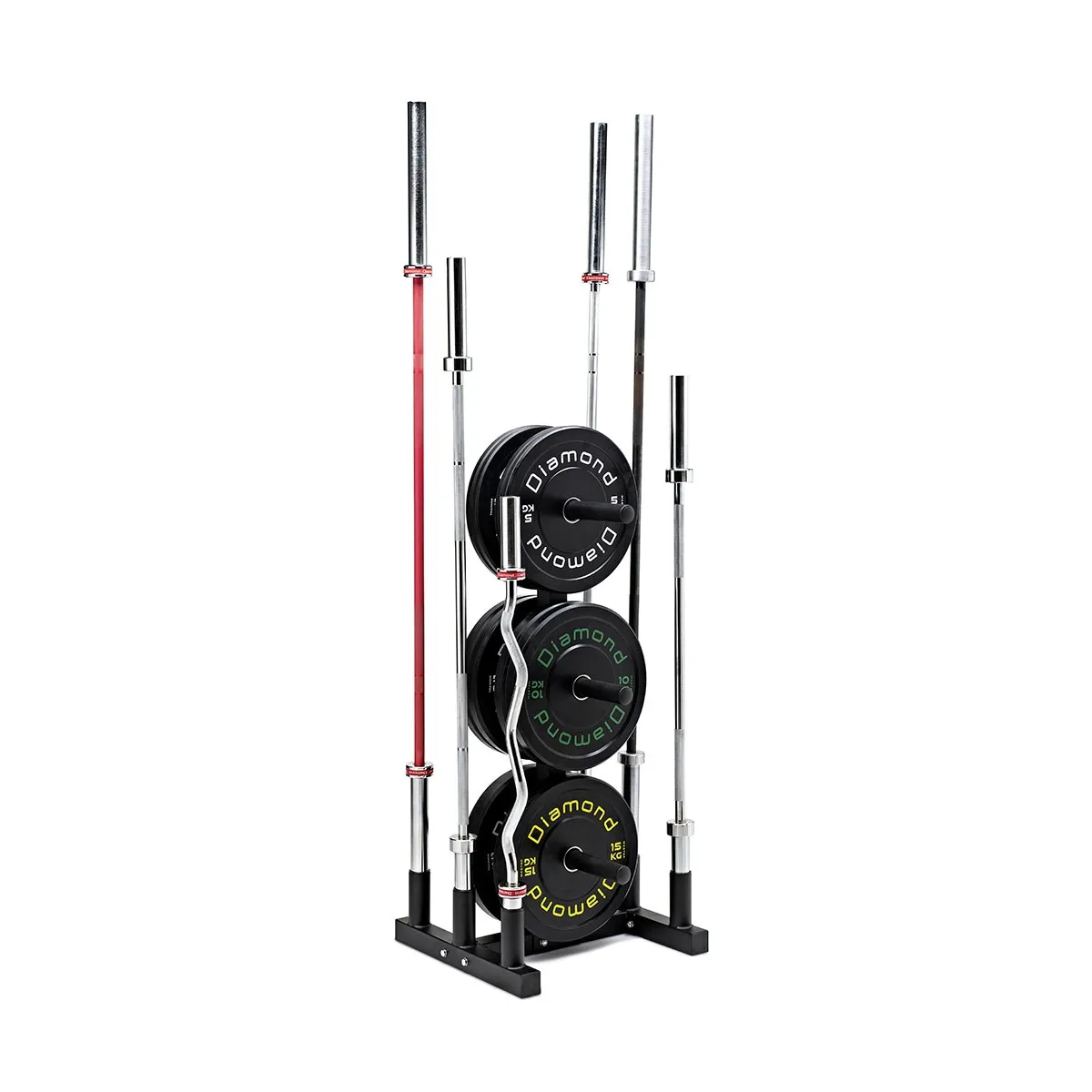 Rack con 6 bicchieri porta bilanciere