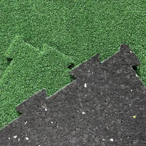 Erba sintetica con sottofondo in gomma | Modulare