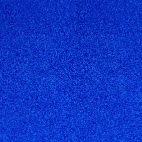 Moquette velour blu