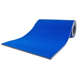 Pista corpo libero 12x2 m blu