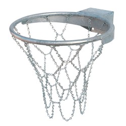 Canestro zincato per impianti basket outdoor