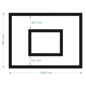Misure tabellone minibasket
