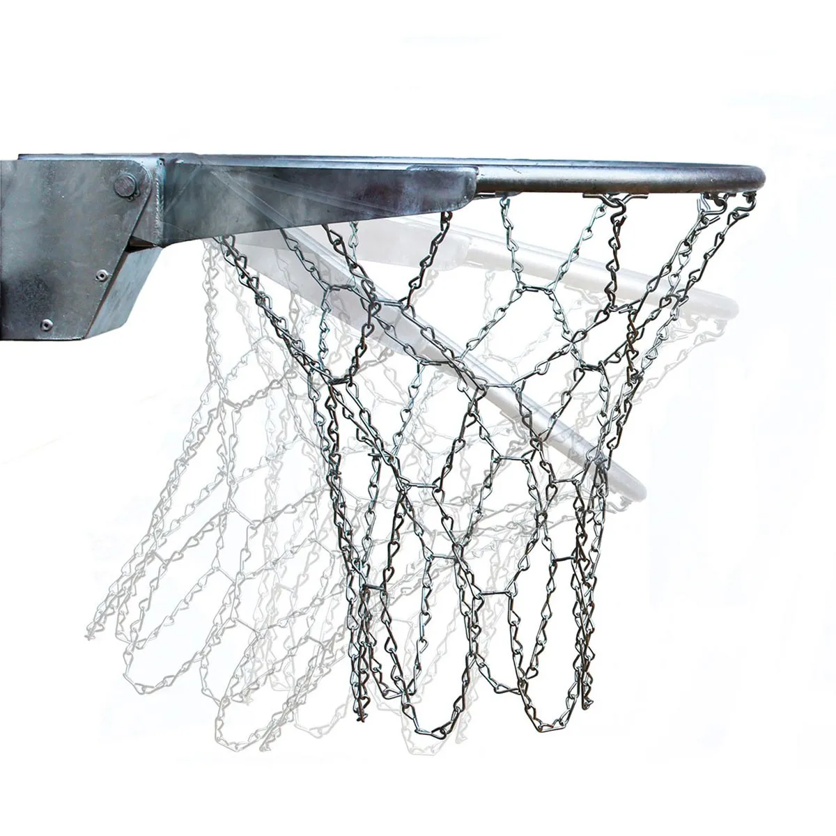 Canestro da basket reclinabile zincato