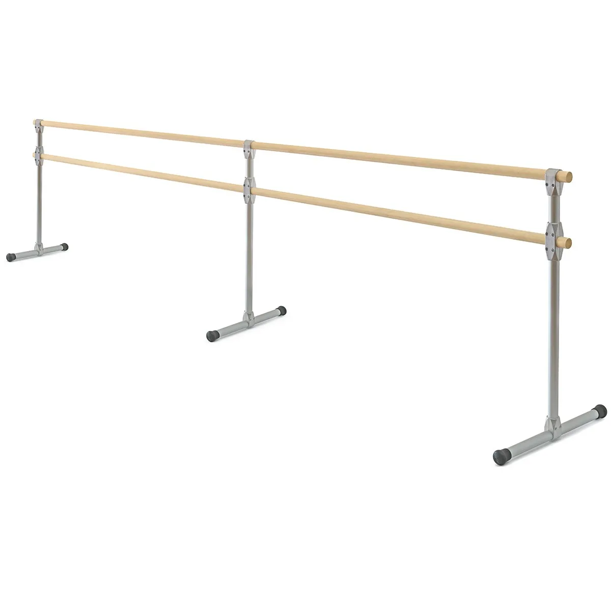 Sbarra danza mobile doppia, modello Accademia da 400 cm, completa