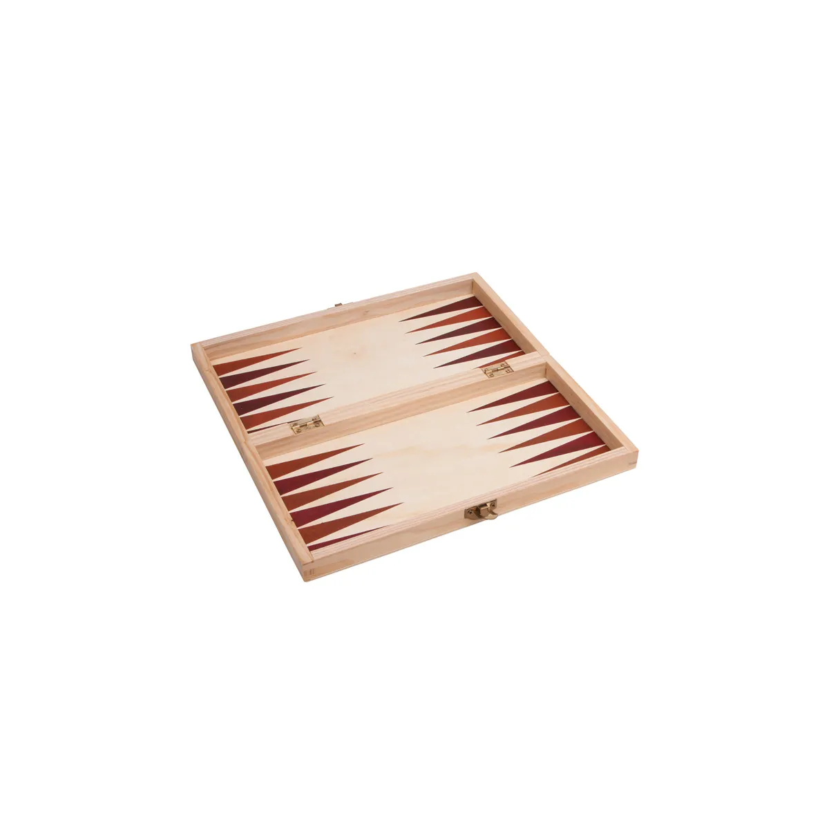 Scacchiera in legno lato backgammon