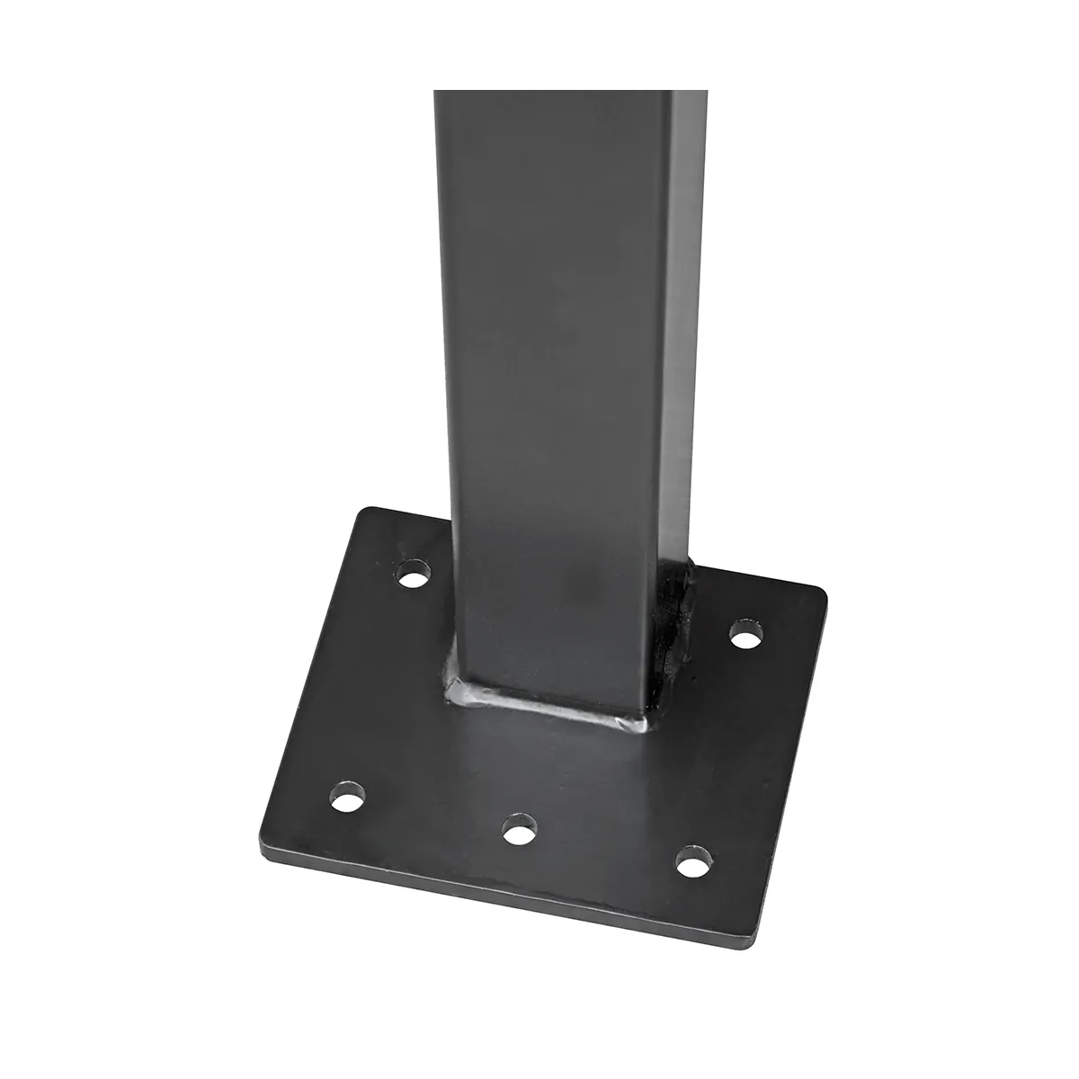 pali per pickleball con piastra da fissare a terra