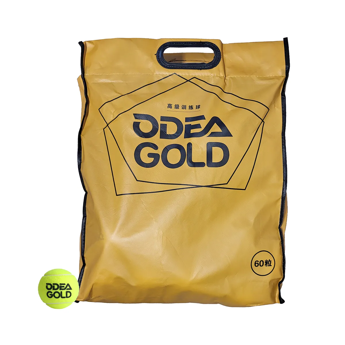 Odea Gold, confezione 60 palle tennis depressurizzate