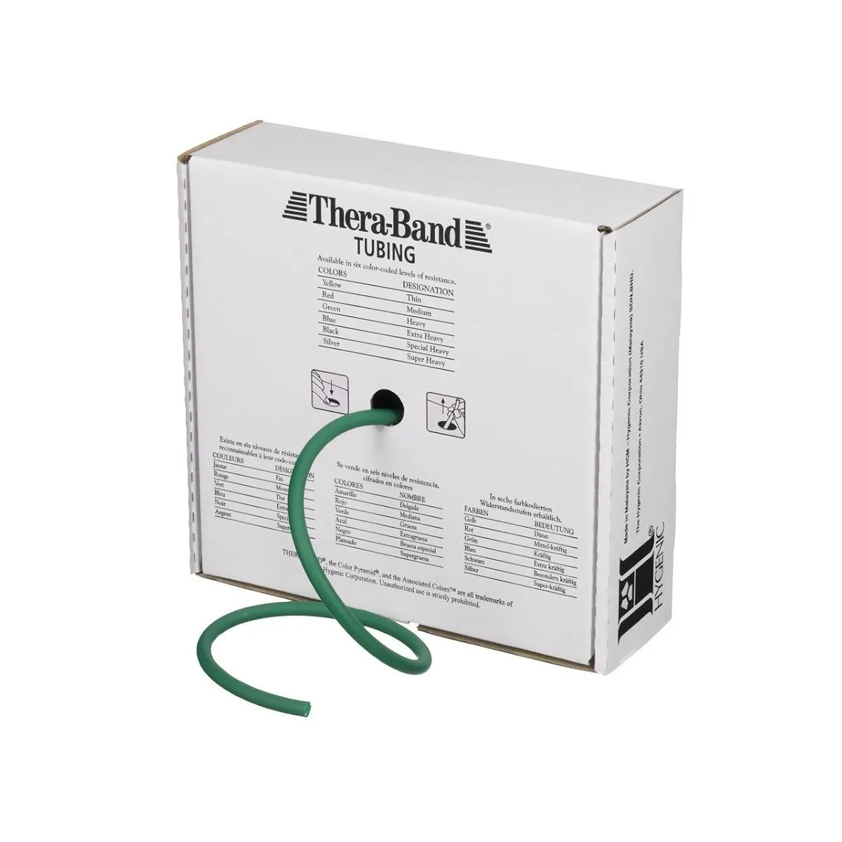 Rotolo elastico tubolare Thera-Band mt. 30,5 col. Verde, medio
