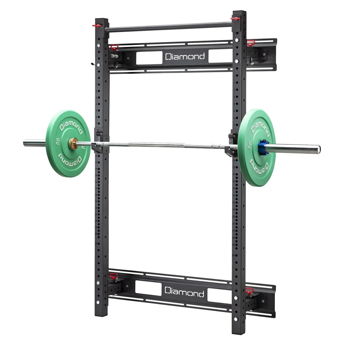 Power Rack pieghevole con bilanciere