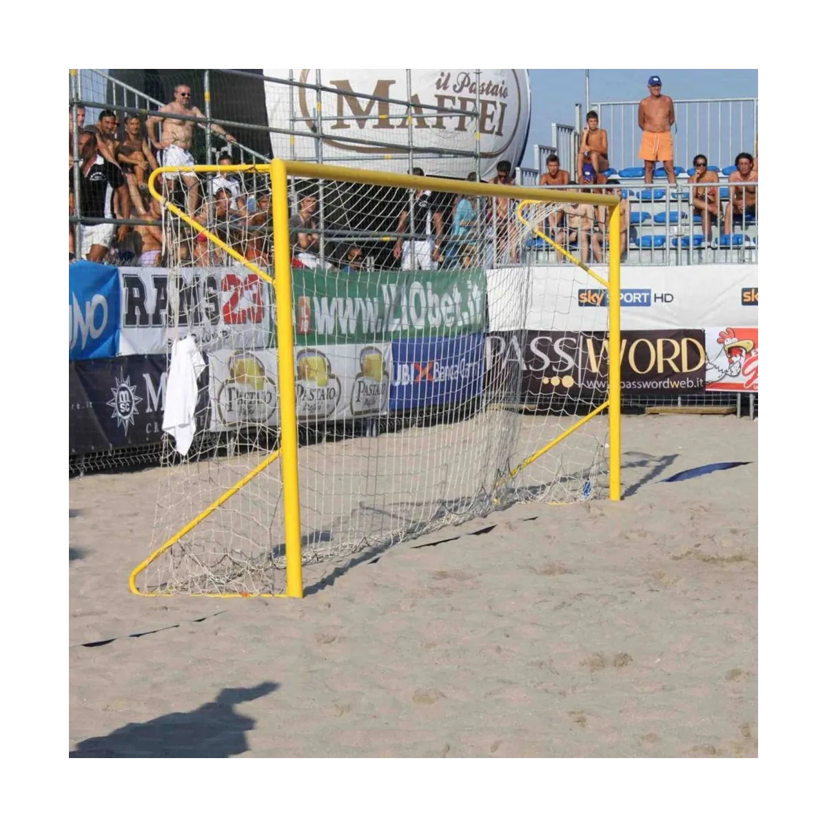 Porta beach soccer trasportabile