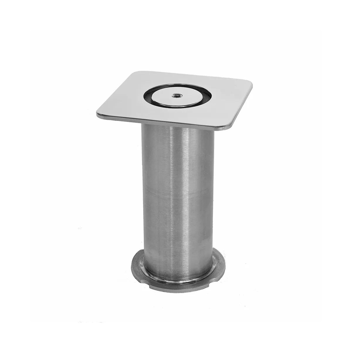 Base di fissaggio universale in acciaio inox con guarnizione