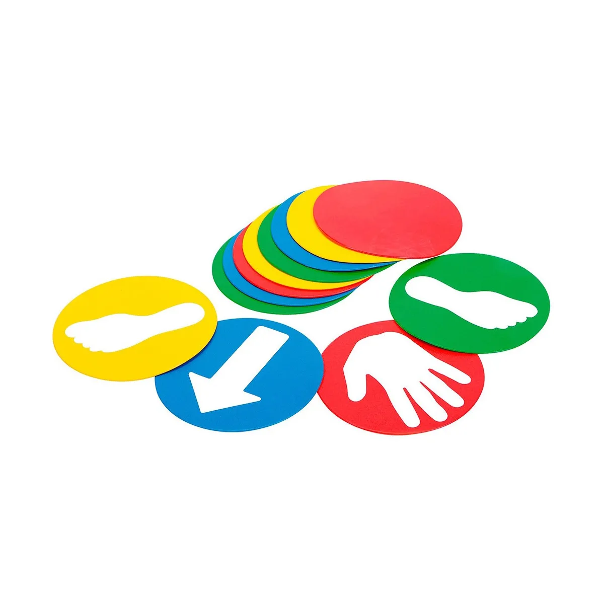 Set di 12 dischi morbidi diametro 21 cm., Educ'o 'Disks